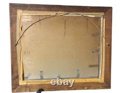 Tableau ancien Pierre MONETEAU huile sur panneau Port de La Rochelle signé