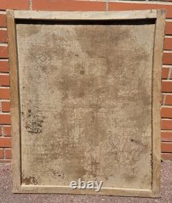 Tableau ancien Sainte Catherine d'AlexandriePeinture huile sur toile