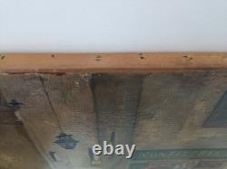 Tableau ancien Signé Vayreda 1843-1894 École espagnol