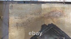 Tableau ancien à restaurer XIX eme siècle ou début XX S