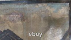 Tableau ancien à restaurer XIX eme siècle ou début XX S