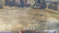 Tableau ancien à restaurer XIX eme siècle ou début XX S