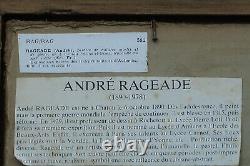 Tableau ancien fauve André Rageade