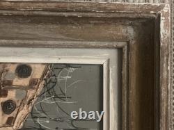 Tableau ancien hst paysage canal Venise gondole Italie J. RAITO dlg Jean Calogero