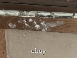 Tableau ancien hst paysage canal Venise gondole Italie J. RAITO dlg Jean Calogero