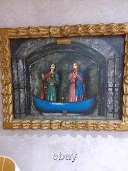 Tableau ancien huile