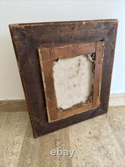Tableau ancien huile Sur Toile à restaurer