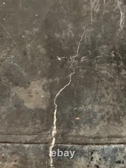 Tableau ancien huile composition mixte sculpture cheval cavalier signé Revest