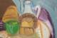 Tableau ancien huile impressionniste nature morte