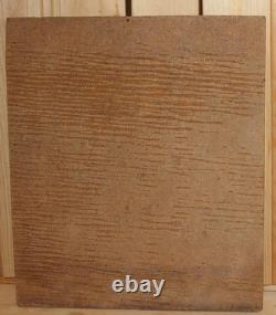 Tableau ancien huile impressionniste nature morte aux fleurs