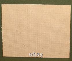 Tableau ancien huile impressionniste paysage fluvial