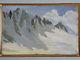 Tableau ancien huile paysage de montagne (1) circa 1940 bonne facture a voir ++