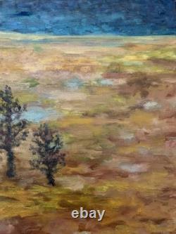 Tableau ancien huile paysage du nord septentrion Pierre André De Wisches