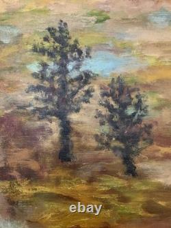 Tableau ancien huile paysage du nord septentrion Pierre André De Wisches
