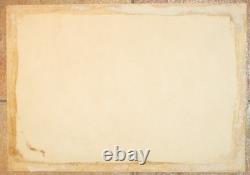 Tableau ancien huile paysage urbain européen