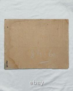 Tableau ancien huile sur carton début XX ème fauve paysage artiste à identifier