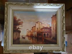 Tableau ancien huile sur toile