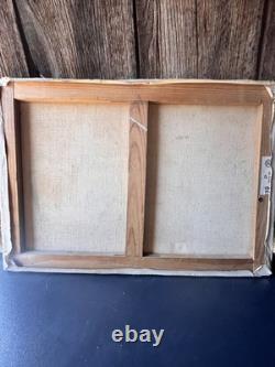 Tableau ancien huile sur toile