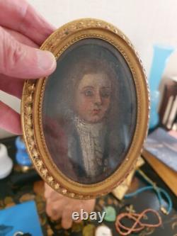 Tableau ancien huile sur toile