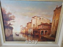 Tableau ancien huile sur toile