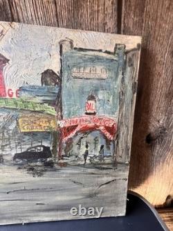 Tableau ancien huile sur toile