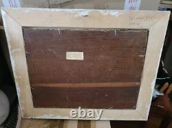 Tableau ancien huile sur toile