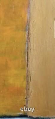Tableau ancien huile sur toile nature morte cubique signée