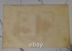 Tableau ancien lithographie originale Spirales N 28/30 style Albert-Edgar Yersin