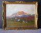 Tableau ancien, mont Granier, Alpes, Savoie, montagnes, Chambery, 1916 fauve