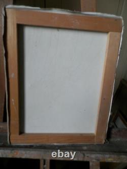 Tableau ancien paysage Etang en Dombes Ecole lyonnaise début 20° H Bodin-Avon