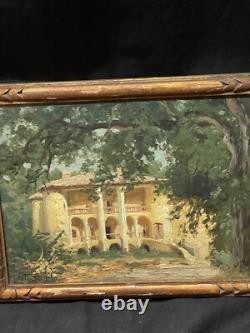 Tableau ancien sur bois