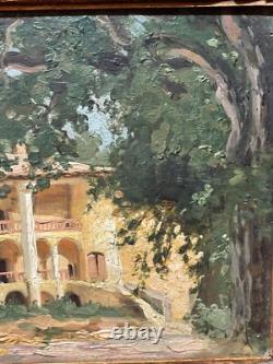 Tableau ancien sur bois