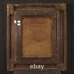 Tableau marine signée datée 1868 ancienne peinture huile sur toile 19ème siècle