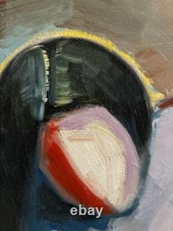 Tableau peinture ancienne nu féminin XXe