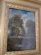 Tableau peinture huile ancien sign&eacute; L&eacute;on RICHET old painting For&ecirc;t Millemont