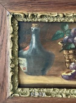 Tableaux Anciens, Nature Morte Aux Prunes