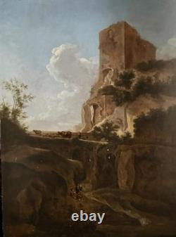 Tableaux Anciens, Paysage Italien 1800-1840