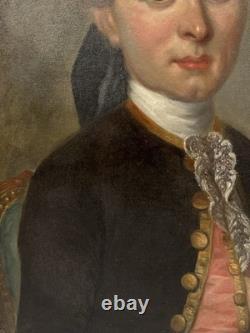 Tableaux Anciens, Portrait D'un Aristocrate XVIIIème