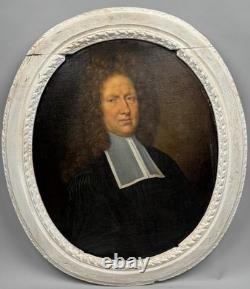 Tableaux Anciens, Portrait D'un Magistrat Fin XVIIème-début XVIIIème