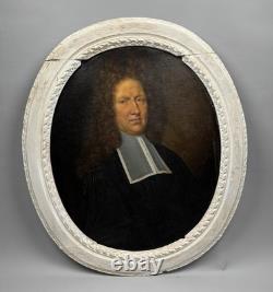 Tableaux Anciens, Portrait D'un Magistrat Fin XVIIème-début XVIIIème
