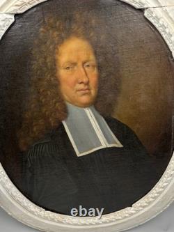 Tableaux Anciens, Portrait D'un Magistrat Fin XVIIème-début XVIIIème