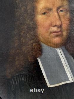 Tableaux Anciens, Portrait D'un Magistrat Fin XVIIème-début XVIIIème