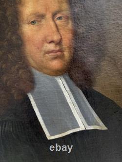 Tableaux Anciens, Portrait D'un Magistrat Fin XVIIème-début XVIIIème