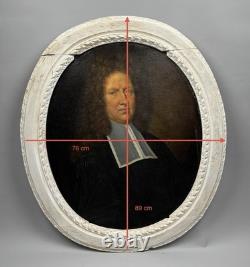 Tableaux Anciens, Portrait D'un Magistrat Fin XVIIème-début XVIIIème