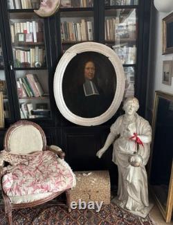 Tableaux Anciens, Portrait D'un Magistrat Fin XVIIème-début XVIIIème