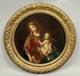 Tableaux Anciens, Vierge &Agrave; L'Enfant Avec Saint Jean Baptiste 18&egrave;me