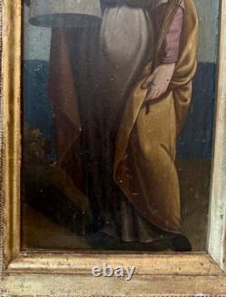 Tableaux anciens Sainte Barbe 18ème